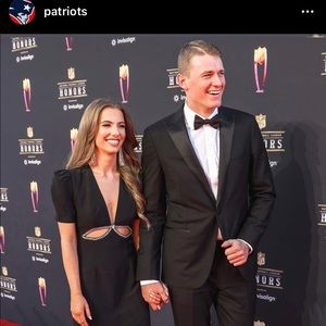 Mac Duugal Black Gown with Crystals - Size 6/worn once/like new!